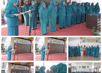 Ketua TP PKK Kabupaten Asahan Kukuhkan dan Angkat 81 Ketua TP PKK Desa