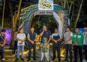 Bobby Nasution Soft Launching Hutan Bercahaya di Medan Zoo