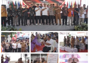 Pemkab Asahan Hadiri Deklarasi Kampanye Damai 2024