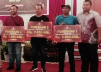 Fauzi Pardede Juara 2 Lomba Karya Tulis KPU Binjai 2024
