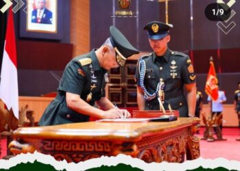Kasum TNI Pimpin Sertijab Pangkogabwilhan I, Dankodiklat TNI, Koorsahli Panglima TNI dan Kapuskersin TNI