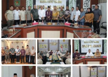 Pjs Bupati Asahan Kunjungi Forkopimda Kabupaten Asahan