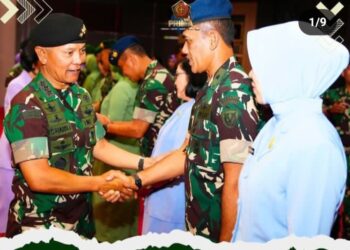 Kasum TNI Pimpin Laporan Korps Kenaikan Pangkat 36 Perwira Tinggi TNI