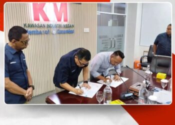 PT KIM Teken Nota Kesepahaman Dengan PT Prima Pengembangan Kawasan Kuala Tanjung