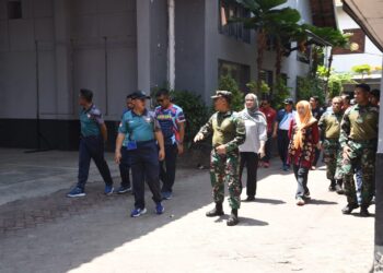 Pangkoarmada II Tinjau Satuan Komando Pasukan Katak Koarmada II