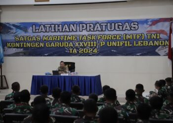Koarmada II Siapkan Prajurit untuk Misi Perdamaian UNIFIL melalui Latihan Pratugas
