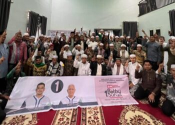 99 Pimpinan Ponpes se Tabagsel Berikan Dukungan Menangkan Pasangan Bobby-Surya