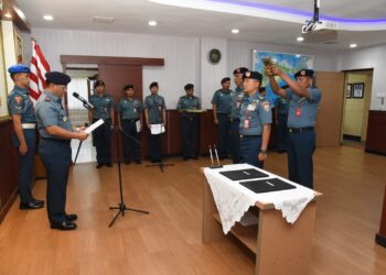 Danguspurla Koarmada II Pimpin Sertijab Kepala Staf Guspurla Koarmada II