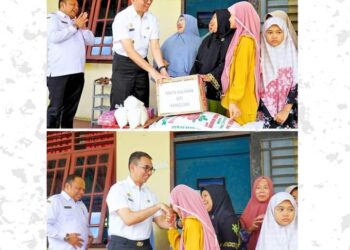 Hari Jadi Ke 79 Pemkab Labuhanbatu Pjs Bupati lakukan Kegiatan Anjangsana Ke Pantai Asuhan