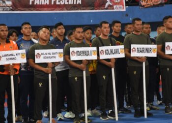 Open Tournament Karate Piala Panglima TNI Dibuka, Pangkoarmada II Tunjukkan Dukungan Penuh