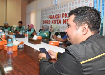 Pengemudi Ojek Online Sampaikan Sejumlah Masukan Kepada DPRD Medan