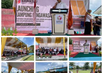 Pjs Sekda Asahan Hadiri Launching Kampung Pengawasan Partisipatif