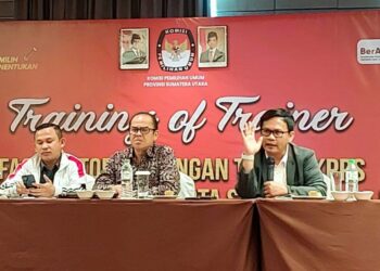 KPU Sumut Gelar Training of Trainer Kepada Kabupaten dan Kota