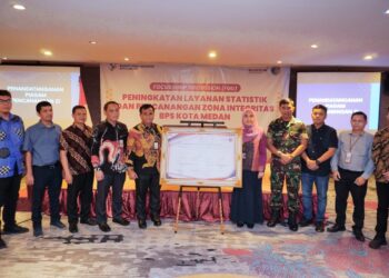 Pemko Medan Dukung Terwujudnya Peningkatan Layanan Statistik dan Pencanangan ZI BPS