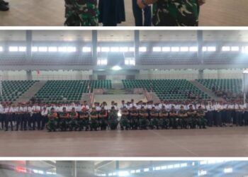 SMPN 2 Medan Binaan Koramil 0201-05/MB Dan Kecamatan Medan Maimun Juarai Lomba PBB Tingkat SMP