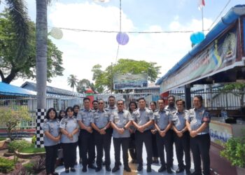 Komitmen Bersama Raih WBK, Kadivpas Kanwil Kemenkumham Sumut Monev Pada Lapas Tebing Tinggi Pastikan Layanan Publik Sesuai Standar