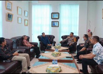 TINGKATKAN SINERGITAS DAN KOLABORASI, PEMKO TEBING TINGGI GELAR SILATURAHMI BERSAMA POLRES TEBING TINGGI 