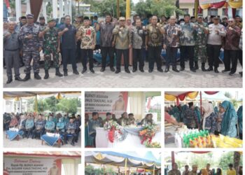 Pjs. Bupati Asahan Kumpulkan 4 Camat beserta Jajarannya di Kantor Camat Simpang Empat