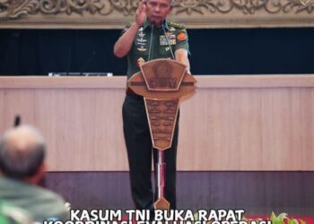 Kasum TNI Buka Rapat Koordinasi Evaluasi Operasi dan Latihan TNI TA 2024