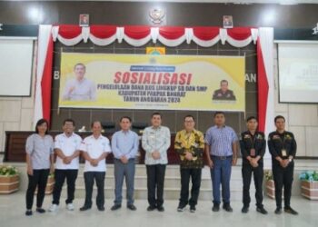 Pjs. Bupati Pakpak Bharat harapkan Pengelola Dana BOS Transparan Dan Bertanggung jawab