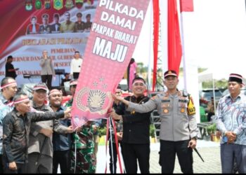 Pjs Bupati Pakpak Bharat  serta Forkompinda  Deklarasi Damai Bersama Partai Peserta Pemilu