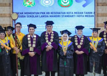 Puncak Momentum PKK KB- Kesehatan Kota Medan 2024, Ciptakan Keluarga Sehat Sejahtera dan Mandiri