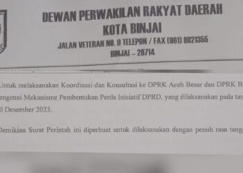 Perjalanan Dinas DPRD Binjai Diduga Sedang di Selidiki APH