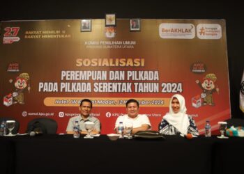 KPU Sumut Sosialisasi Perempuan dan Pilkada Serentak Tahun 2024