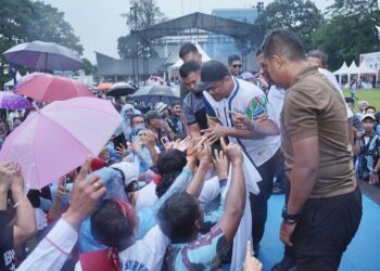 Bobby Nasution Disambut Antusias Warga Pematangsiantar