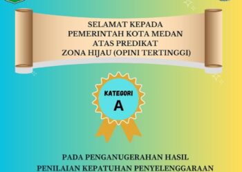 Pemko Medan Raih Opini Tertinggi Penyelenggaraan Pelayanan Publik Dari Ombudsman RI
