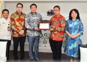 Ketua Sementara DPRD Medan Terima Kunjungan Konsul Jenderal Republik Rakyat Tiongkok