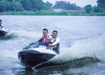 Walikota Medan Resmikan Taman Kolam Retensi Martubung