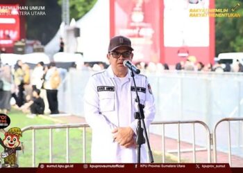 KPU Sumut Gelar Karnaval Sosialisasi Pilkada 2024