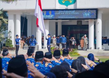 Pimpin Upacara HUT ke 53 KORPRI, Bobby Nasution Sampaikan 7 Pesan Presiden Prabowo
