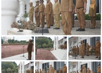 Pjs Bupati Asahan Pimpin Apel Gabungan Bulan November 2024