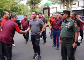 Panglima TNI Beri Pengarahan Pada Peserta Rakor Evaluasi Operasi dan Latihan Tahun 2024