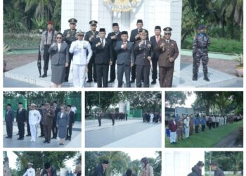 Pemerintah Kabupaten Asahan Gelar Upacara Peringatan Hari Pahlawan Ditaman Makam Pahlawan