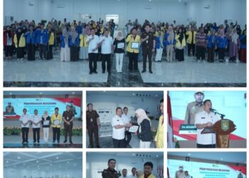 Pemerintah Kabupaten Asahan Serahkan Beasiswa Bagi Mahasiswa Berprestasi dari Keluarga Tidak Mampu 