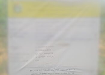 Pengerjaan Proyek Bronjong di Muarasoma Simpang Gambir Diindikasikan Selesai Tak sesuai Jadwal, Ini Kata UPTD Kotanopan 