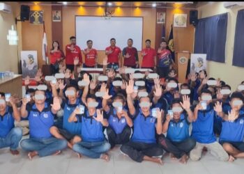 Buktikan Bersih Dari Narkoba, Lapas Tebing Tinggi Kanwil Kumham Sumut Gelar Tes Urine Bagi WBP
