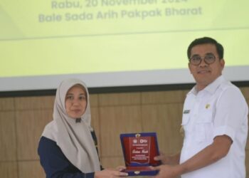 KPP Pratama Kabanjahe Sosialisasikan Perpajakan Bagi OPD Pemkab Pakpak Bharat