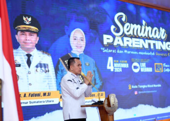 Pj Gubernur Agus Fatoni Apresiasi Seminar Parenting oleh Bunda PAUD Sumut