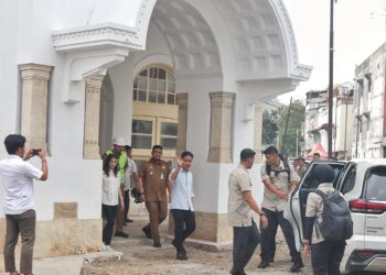 Wapres Kunjungi Gedung Warenhuis Medan, Lestarikan Cagar Budaya di Sumut
