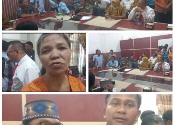 RDP Warga Desa Tomuan Holbung dengan Dinas Kesehatan berjalan Panas