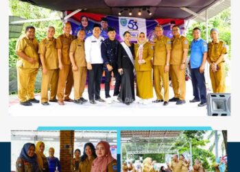 Peringatan HUT Ke 53 KORPRI Kabupaten Labuhanbatu Diwarnai Lomba Karoeke Dangdut