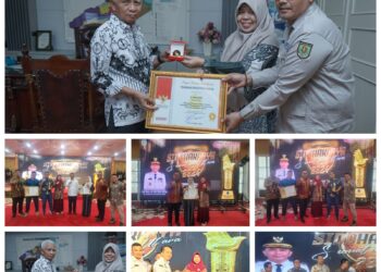 Bupati Asahan Terima Anugerah Siddhakarya dan Lencana Pembina Produktivitas Tahun 2024