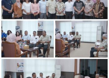 Panitia Perayaan Natal Oikumene Audiensi Dengan Bupati Asahan