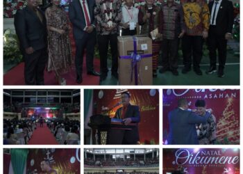 Staf Ahli Bupati Asahan Hadiri Perayaan Natal dan Oikumene Tahun 2024