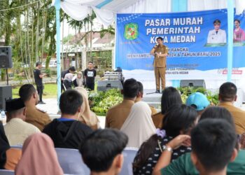 Jelang Nataru, Pemko Medan Gelar Pasar Murah di 53 Titik