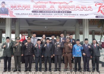 Pemko Tebing Tinggi Gelar Upacara Hari Bela Negara Ke 76 Tahun